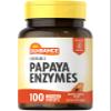 Sundance Papaya Enzymes | 100 Chewable Tablets | Natural Tropical Flavor | Vegetarian, Non-GMO and Gluten Free Supplement view 1