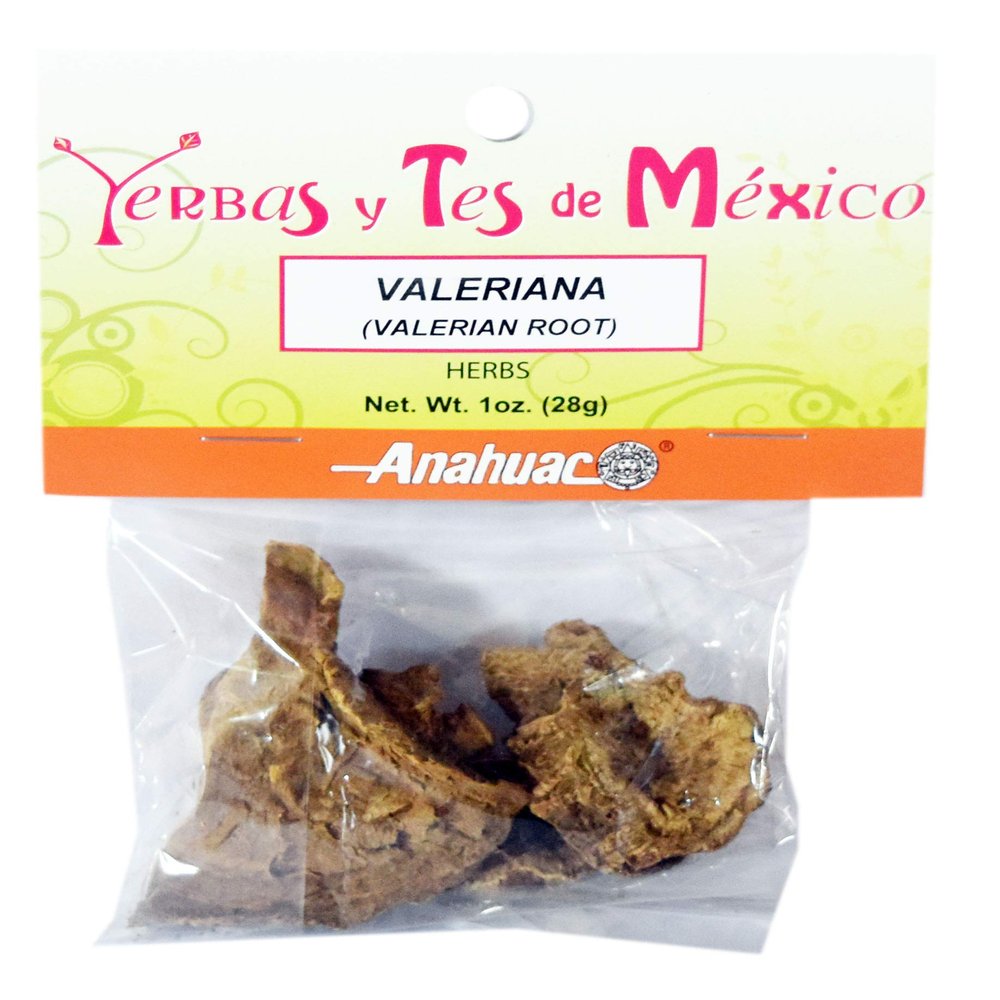 ANAHUAC 6 BAGS VALERIANA VALERIAN HERBS HIERBAS MEXICANAS Net Wt 1 oz (28g)