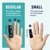 Dr. Frederick's Trigger Finger Splint - 2 ct - HSA/FSA - Index, Middle & Ring Fingers - Padded Brace for Arthritis, Mallet Finger, Tendonitis - Adjustable, Doctor-Developed - Regular Black view 4
