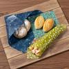 Akeeko Reusable Beeswax Food Wraps - Assorted 9 Packs, Reusable, Plastic-Free Food Storage, 5 Small, 2 Medium, 1 Large, 1 Extra Large Wraps with Abstract Curves Pattern view 4