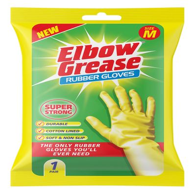 Elbow Grease 400565 Super Strong Rubber Home Care & Cleaning ToolsCleaning Gloves