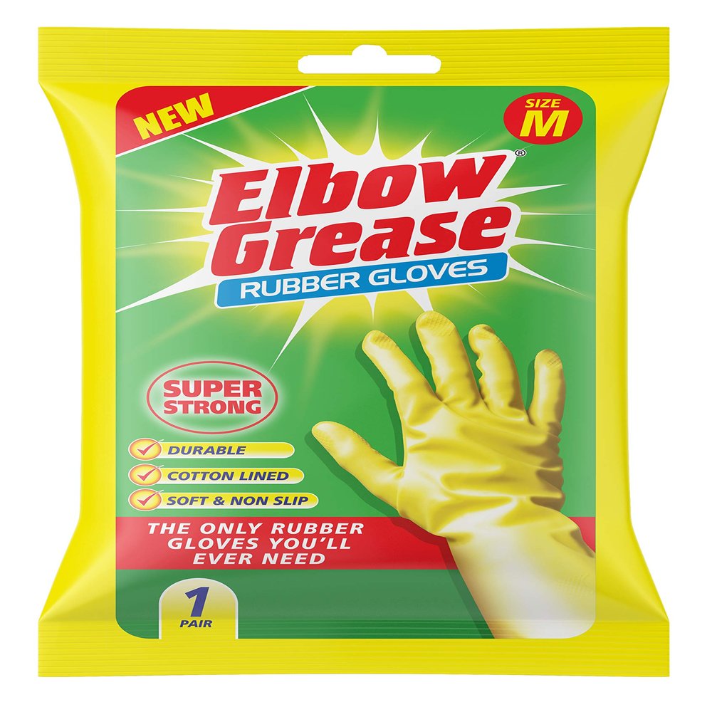 Elbow Grease 400565 Super Strong Rubber Home Care & Cleaning ToolsCleaning Gloves