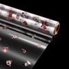 NUOBESTY Christmas Cellophane Wrap, 2.5Mil Thickness, 3000x40cm, Santa Claus Pattern Design, Cellophane Wrapper, Wrap Roll for Arts Crafts view 1