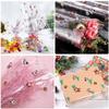 NUOBESTY Christmas Cellophane Wrap, 2.5Mil Thickness, 3000x40cm, Santa Claus Pattern Design, Cellophane Wrapper, Wrap Roll for Arts Crafts view 4
