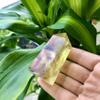 Citrine Lemon Obelisk Point. Psychic view 1