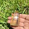 Citrine Lemon Obelisk Point. Psychic view 2