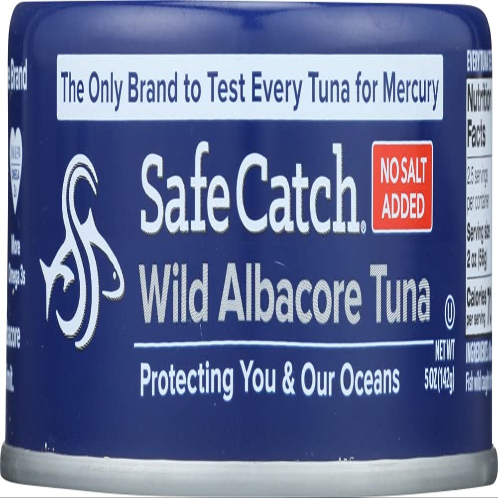 Safe Catch Wild Albacora Tuna - Case of 12 - 5 OZ