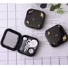 Square Starry Sky Contact Lens Glasses Box Cute Contact Lens Travel Case Easy Carry Mini Box Container Contact Lens Holder view 2