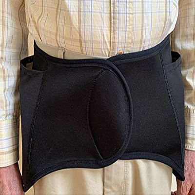 SideTrax Hip Protector, Lightweight, Flexible, Cushioned, Slimmer, less Obtrusive, ideal for individuals suffering from dizziness, unsteady gait, reduced physical strength Large 35 - 38 in