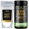 FREZZOR Mineral-Rich Flaky Sea Salt Combo-Pack Supergreens Shake, Made in New Zealand, Flakes, Premium Gourmet, Unprocessed, 80 Minerals & Trace Elements, 100% All-Natural view 1