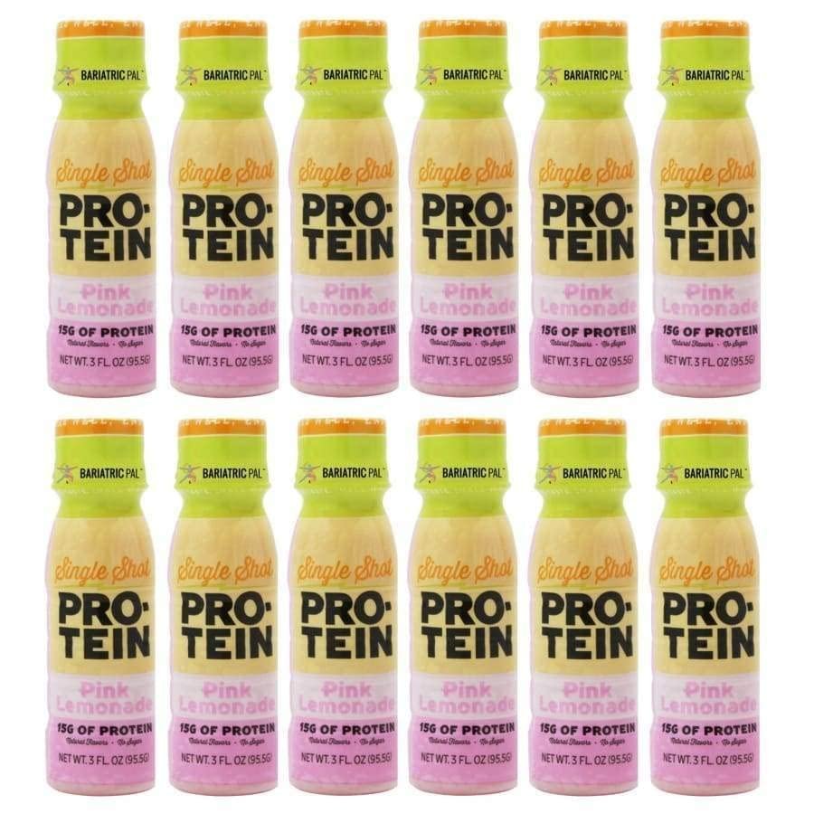 BariatricPal 15g Whey & Collagen Complete Protein Shots - Pink Lemonade