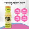 BariatricPal 15g Whey & Collagen Complete Protein Shots - Apple view 2