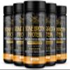 FREZZOR 100% Grass-Fed Collagen Protein Bone Broth with UAF1000+, Peptides Type I II III V VI VIII IX, Anti-Aging, Improves Digestion, Curcumin Chili Flavor, 17.6 Ounce, 5 Jars view 1