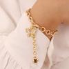 Simple butterfly love bracelet female personality creative spring and summer jewelry (White) view 2