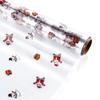 NUOBESTY Christmas Clear Cellophane Wrap Roll, 2.5 Mil Cellophane Wrapping Paper Christmas Cellophane Wrapper for Crafts Wrapping Sheet (15.74x1181.1 Inch) view 1