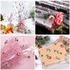 NUOBESTY Christmas Clear Cellophane Wrap Roll, 2.5 Mil Cellophane Wrapping Paper Christmas Cellophane Wrapper for Crafts Wrapping Sheet (15.74x1181.1 Inch) view 3