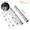NUOBESTY Christmas Clear Cellophane Wrap Roll, 2.5 Mil Cellophane Wrapping Paper Christmas Cellophane Wrapper for Crafts Wrapping Sheet (15.74x1181.1 Inch) view 4