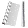 jojofuny 31.5 in. x 100 Snowflake Wrap Clear Cellophane Wrap Roll for Wrapping Protective Paper, Arts & Crafts Supplies, Holiday Shopping Tools, Snack Treat Bags, Birthday Basket view 1