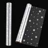 jojofuny 31.5 in. x 100 Snowflake Wrap Clear Cellophane Wrap Roll for Wrapping Protective Paper, Arts & Crafts Supplies, Holiday Shopping Tools, Snack Treat Bags, Birthday Basket view 4