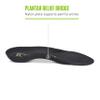 Sof Sole Plantar Fascia Insoles (FSA&HSA Eligible) - 3/4 Length, Gel in Heel- Support in Arch, For Women view 2