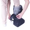 Life-C Walking Boot Cover Medical Cast Fracture Orthopedic Brace Leg Foot Support with Sole High Tall Black S view 3