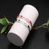 JF.JEWELRY Type 1 Diabetes Bracelet, Medical Alert ID for Women, Pre-engraved Nylon Rope Adjustable Bracelet - Red view 3