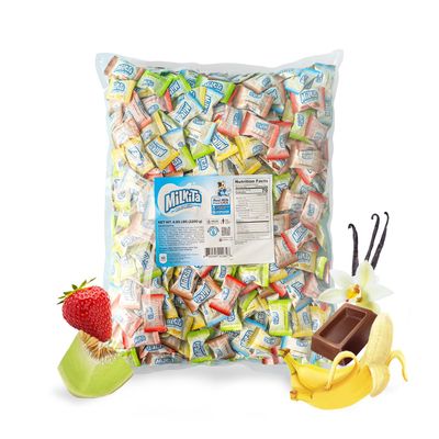 Milkita The Real Milk Candy Bulk Pack Valentines Day Candy Made with Real Milk & Calcium Individually Wrapped Low-Sugar & Gluten Free Candy for Sharing & Snacking (550 Count Bag)