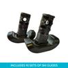 Stander Replacement Ski Glides, Compatible with Stander's Wonder-Walker and Wonder-Walker-Plus, Black, 10-Pack view 4