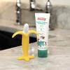 Dr. Talbot's Toddler Training Toothpaste Naturally Inspired with Citroganix, with Nuby Nananubs Banana Massaging Toothbrush, 1.6 Ounce, 6+ Months view 4