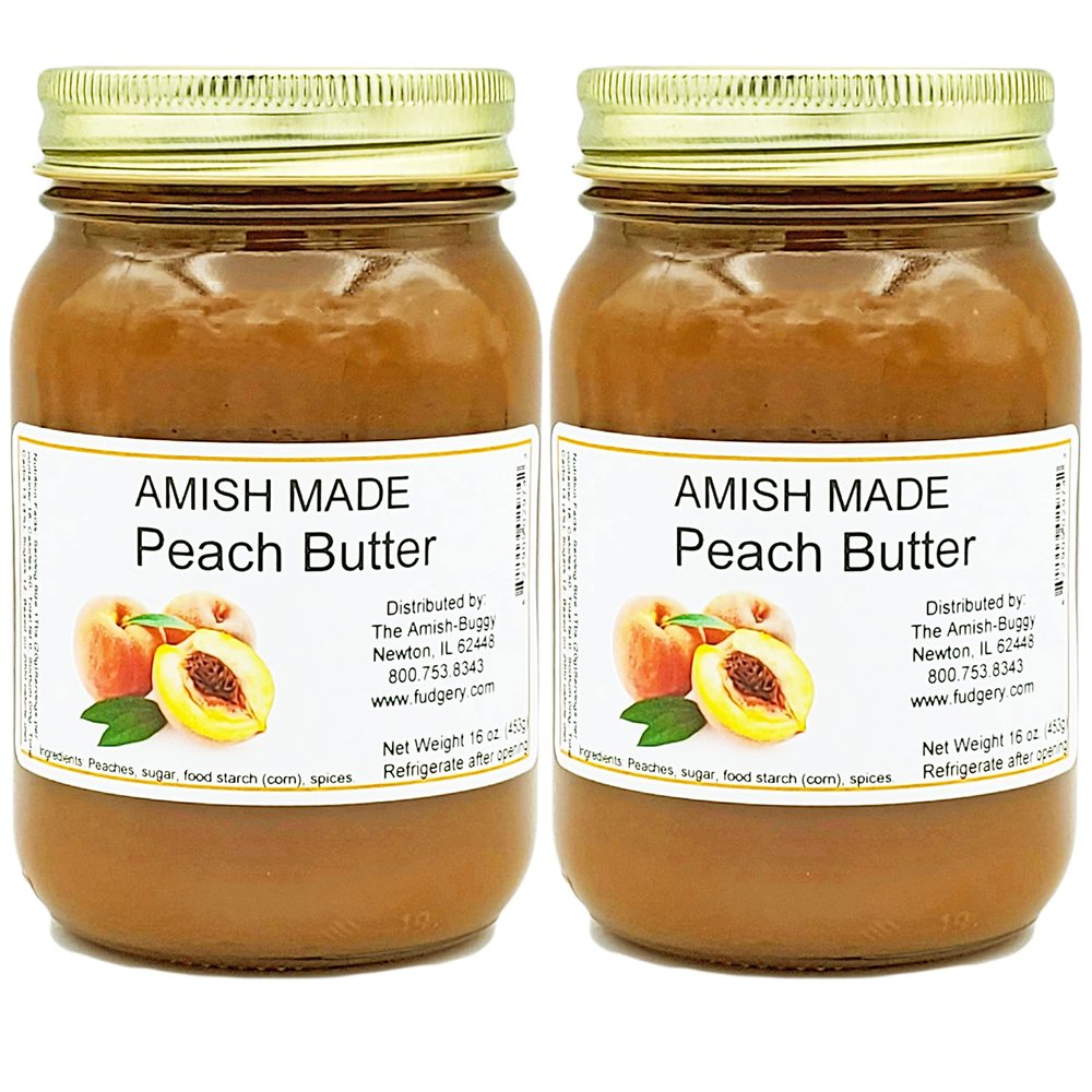 Amish Made Butters 16 oz. 2pk (Peach Butter)