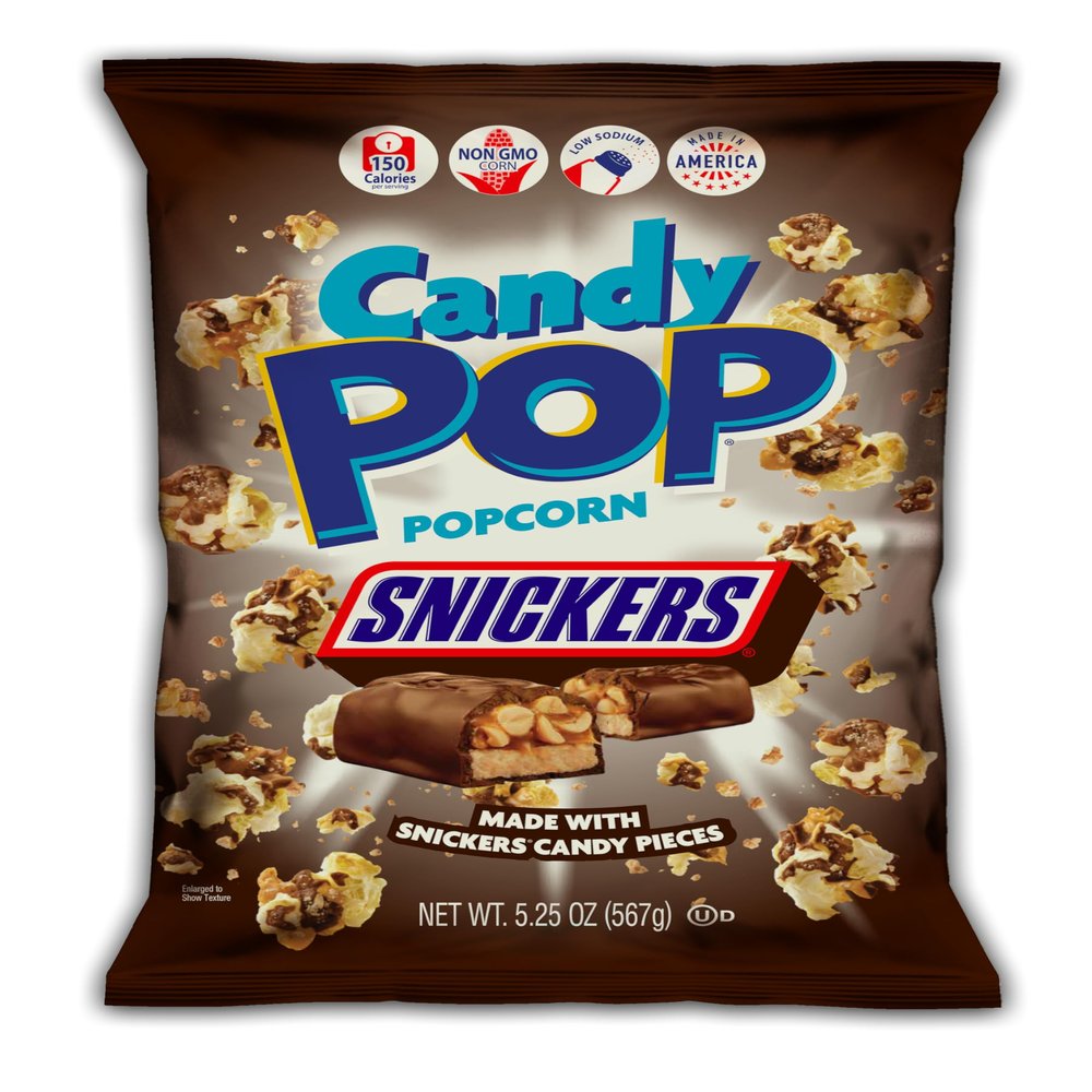 Candy Pop "Snickers" Popcorn (2-pack)