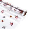 NUOBESTY Christmas Clear Cellophane Wrap Roll Cellophane Bags Wrappings Cellophane Basket Wrap for Xmas Craft Basket Arts Crafts (3000x40cm) view 1
