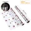 NUOBESTY Christmas Clear Cellophane Wrap Roll Cellophane Bags Wrappings Cellophane Basket Wrap for Xmas Craft Basket Arts Crafts (3000x40cm) view 3