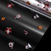 NUOBESTY Christmas Clear Cellophane Wrap Roll Cellophane Bags Wrappings Cellophane Basket Wrap for Xmas Craft Basket Arts Crafts (3000x40cm) view 4