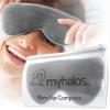 MyHalos Heated Eye Mask for Dry Eyes - Steam Warm Compress for Eyes - Remove Styes, Chalazion Therapy Warming and Heating Pad Hot Compress - Moist Heat Mask for Blepharitis & MGD - FSA|HSA Eligible view 1