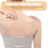 KESYOO 1Pair Shoulder Pad Detachable Shoulder Padding Invisible Anti-Slip Enhancer Pad Natural Cushion for Women view 3