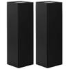 BLK&WH 2 Wine Gift Boxes 13.5x4.5x4 Inches, Magnetic Closure Collapsible Wine Bottle Gift Boxes for Liquor and Champagne (Matte Black) view 1
