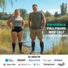 Zeta Wear 1 Pair Plus Size Compression Socks Open Toe for Women & Men | 15-19 mmHg Wide Calf Support - Fits Up to 26" Legs | Relief for Swelling, Varicose Veins, Pregnancy, Nurses, Travel view 2