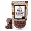Green Jay Gourmet Milk Chocolate Raisins - Handmade & Fresh Chocolate Covered Raisins - Great Gift for Chocolate Lovers - 8 Ounce Resealable Bag view 1