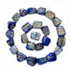 Amazing Gemstone Lapis Lazuli Runes Crystal Runes Set of 25 Engraved Rune Stones with Runes Book PDF view 1