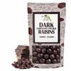 Green Jay Gourmet Dark Chocolate Raisins - Handmade & Fresh Dark Chocolate Covered Raisins - Great Gift for Chocolate Lovers - 16 Ounce Resealable Bag view 1