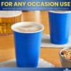 1InTheHome Blue Cups 16 Oz, Disposable Blue Plastic Party Cups (100 pack) view 4