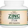 Zinc Picolinate 50mg, 300 Capsules (Immune Support) Non-GMO, Gluten Free (300 Day Supply) by Double Wood Supplements view 4