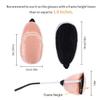 eZAKKA Eye Patches for Adults, Eye Patch Medical for Glasses, Silk Medical Eyepatch for Lazy Eye Patches for Women Amblyopia Strabismus and After Surgery (Brown+Orange) view 4