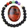 vuUUuv Thumb Worry Stone - Healing Crystal Pocket Palm Stone (Golden swan)