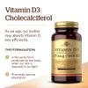 Solgar Vitamin D3 (Cholecalciferol) 125 mcg (5000 IU), 360 Vegetable Capsules - Helps Maintain Healthy Bones & Teeth - Immune System Support - Non-GMO, Gluten Free - 360 Total Servings view 2