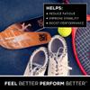 CURREX AcePro, Arch Support Insoles for Tennis, Volleyball, Racquetball, Net Sports, Increase Performance & Agility, Court Based Sports Inserts for Men & Women (Medium Arch, Large) view 2