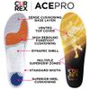 CURREX AcePro, Arch Support Insoles for Tennis, Volleyball, Racquetball, Net Sports, Increase Performance & Agility, Court Based Sports Inserts for Men & Women (Medium Arch, Large) view 3