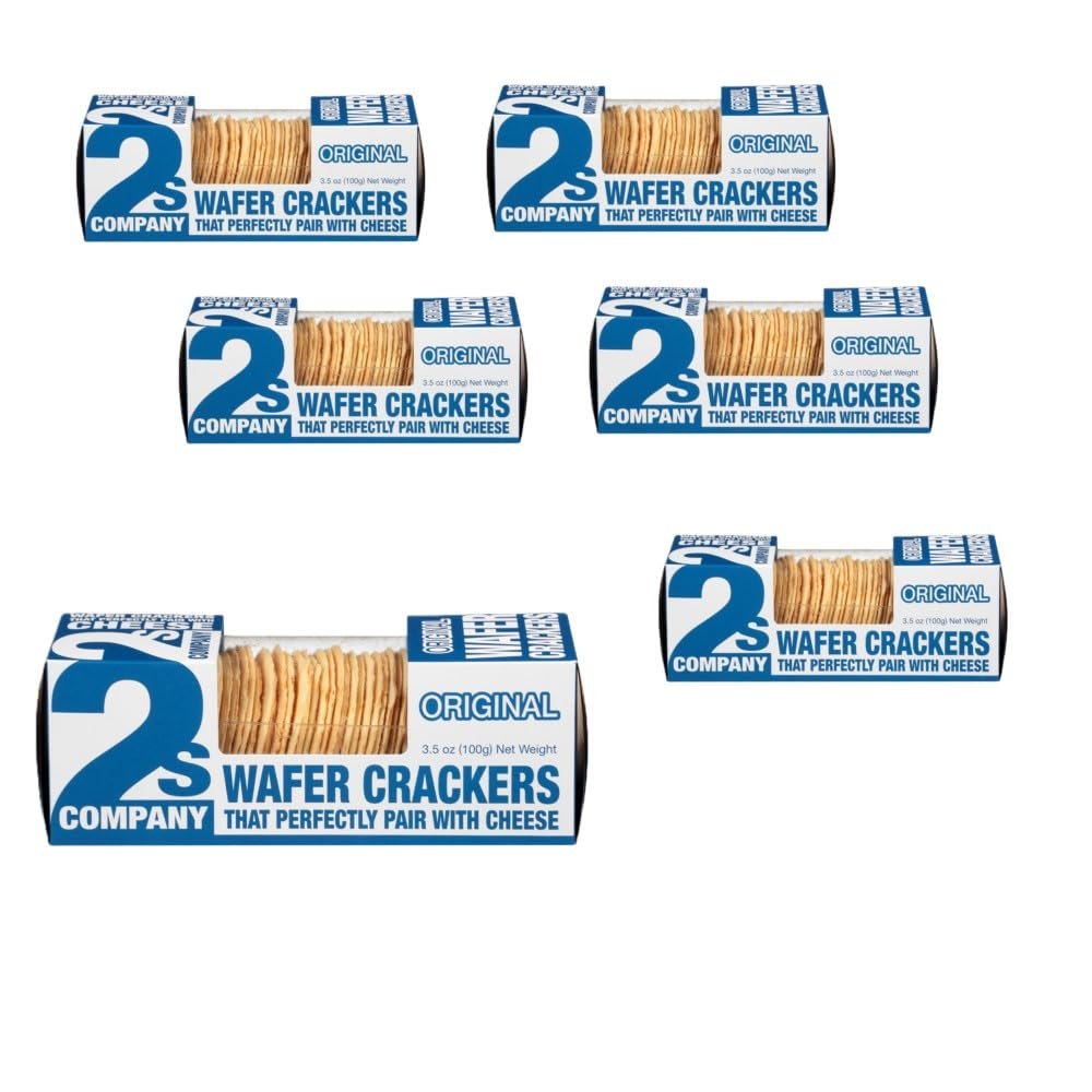 2s Company, Original Wafer Crackers, 3.5 oz. (6 pack)