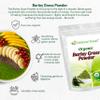 Z Natural Foods Organic Barley Grass Powder - USDA Organic Whole Food Green Blend for Energy Boost, Detox & pH Balance with Amino Acids, Minerals - Antioxidant Mix for Juice, Water, Smoothies, 1 lb view 4